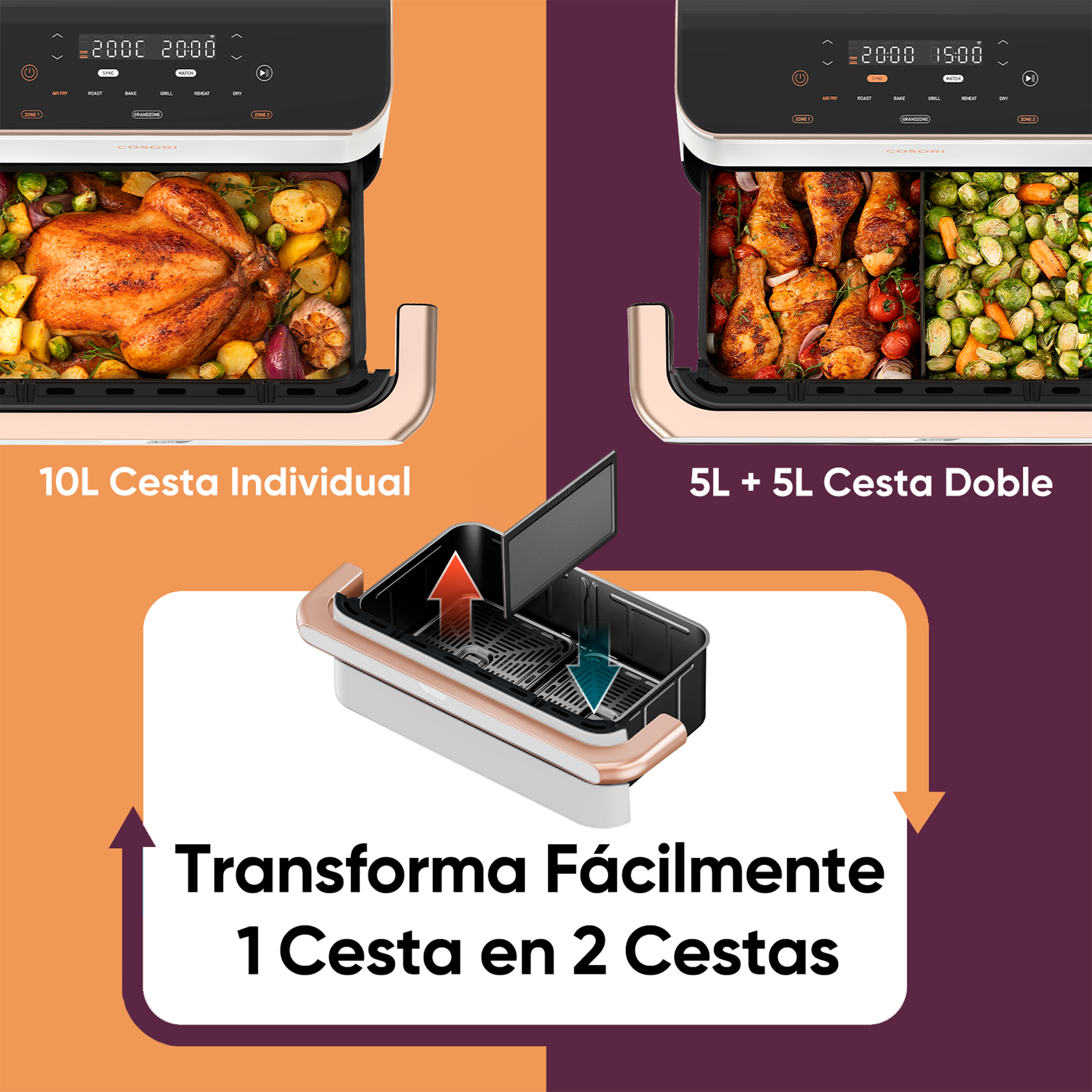 Cosori Dual Blaze Twinfry™ Chef Edition 10L